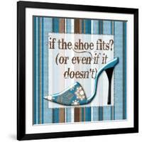 Girly Shoe II-Sylvia Murray-Framed Art Print