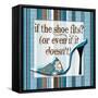 Girly Shoe II-Sylvia Murray-Framed Stretched Canvas