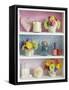 Girly Trinkets on Shelves-Tom Quartermaine-Framed Stretched Canvas