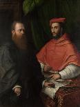 Cardinal Ippolito De' Medici and Monsignor Mario Bracci, after 1532-Girolamo da Carpi-Giclee Print