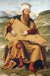 King David Playing a Psaltery-Girolamo Da Santa Croce-Giclee Print