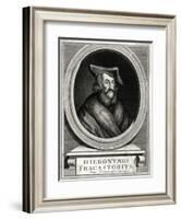 Girolamo Fracastoro-George Vertue-Framed Art Print