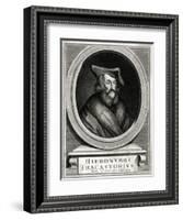 Girolamo Fracastoro-George Vertue-Framed Art Print