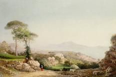 Capri from Massa Lubrense, 1870-Girolamo Gianni-Giclee Print