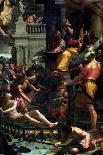 The Martyrdom of St. Lawrence, 1573-Girolamo Macchietti-Giclee Print