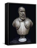 Girolamo Perato, Italian Admiral, Marble Bust-Alessandro Vittoria-Framed Stretched Canvas