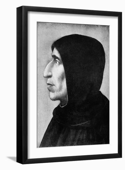 Girolamo Savonarola (1452-149) Italian Political and Religious Reformer-null-Framed Giclee Print