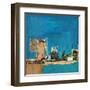 Gironde-Mohammed Jassim Al-Zubaidi-Framed Art Print