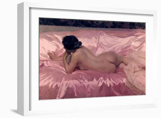 Gitana, Desnudo De Mujer, 1902-Joaquín Sorolla y Bastida-Framed Premium Giclee Print