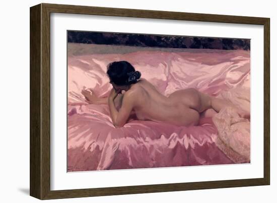 Gitana, Desnudo De Mujer, 1902-Joaquín Sorolla y Bastida-Framed Giclee Print