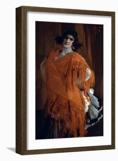 Gitana, Pastora Imperio, 1904-Jose Villegas-Framed Giclee Print