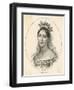 Giuditta Pasta Italian Opera Singer-H. Thirai-Framed Art Print