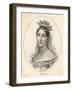 Giuditta Pasta Italian Opera Singer-H. Thirai-Framed Art Print