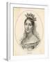Giuditta Pasta Italian Opera Singer-H. Thirai-Framed Art Print