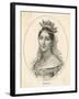 Giuditta Pasta Italian Opera Singer-H. Thirai-Framed Art Print