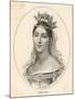 Giuditta Pasta Italian Opera Singer-H. Thirai-Mounted Art Print