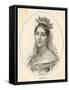 Giuditta Pasta Italian Opera Singer-H. Thirai-Framed Stretched Canvas