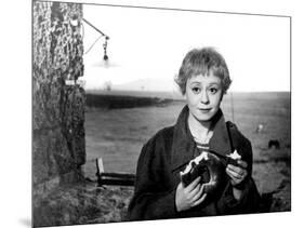 Giuletta Masina in 'La Strada', 1954-null-Mounted Giclee Print