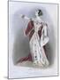 Giulia Grisi (1811-69) as Anna in 'Anna Bolena', from 'Recollections of the Italian Opera',…-Alfred-edward Chalon-Mounted Giclee Print