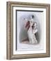 Giulia Grisi (1811-69) as Anna in 'Anna Bolena', from 'Recollections of the Italian Opera',…-Alfred-edward Chalon-Framed Giclee Print