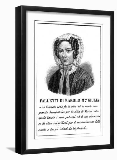 Giulia Marchesa Falletti-null-Framed Art Print