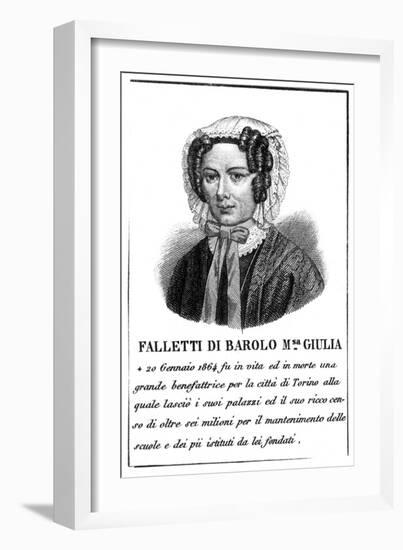 Giulia Marchesa Falletti-null-Framed Art Print