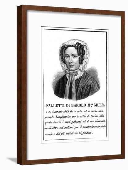 Giulia Marchesa Falletti-null-Framed Art Print