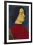 Giuliano De' Medici (1453-1478), about 1478-Sandro Botticelli-Framed Giclee Print