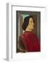 Giuliano de Medici, c. 1478-1480-Sandro Botticelli-Framed Art Print