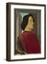 Giuliano de' Medici, c.1478-80-Sandro Botticelli-Framed Giclee Print