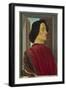 Giuliano de' Medici, c.1478-80-Sandro Botticelli-Framed Giclee Print