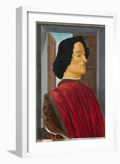 Giuliano De' Medici-Sandro Botticelli-Framed Giclee Print