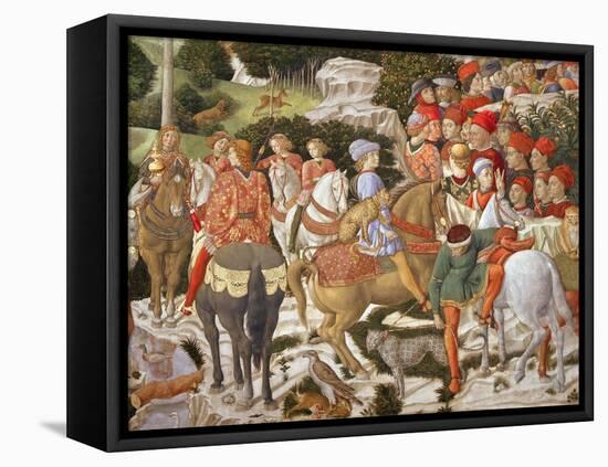 Giuliano De' Medici-Benozzo di Lese di Sandro Gozzoli-Framed Stretched Canvas