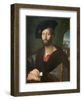 Giuliano Di Medici, Duke of Nemour-After Raphael-Framed Art Print