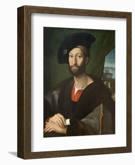 Giuliano Di Medici, Duke of Nemour-After Raphael-Framed Art Print