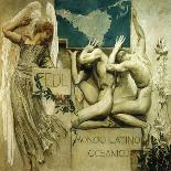 Frieze of Lazio, Miracle of Science and Daring, 1924-Giulio Aristide Sartorio-Framed Stretched Canvas