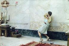 Pygmalion, 1896 (Oil on Canvas)-Giulio Bargellini-Giclee Print