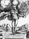 Hermes, 1555-Giulio Bonasone-Framed Stretched Canvas