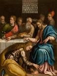Chapel of the SS Sacrament, Second Span North Side, Giulio Campi, Last Supper, Detail 1569-Giulio Campi-Framed Giclee Print