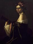 Songstress Playing Guitar, 1640-1650-Giulio Carpioni-Giclee Print