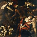 The Martyrdom of St Rufina and St Secunda or the Painting by Three Hands-Giulio Cesare Procaccini-Giclee Print