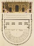 Temple of Minerva and its Plan, 1827-Giulio Ferrario-Giclee Print