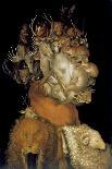 Costume Design for Classical Figures, 16th Century-Giuseppe Arcimboldi-Framed Giclee Print