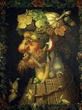 The Waiter: an Anthropomorphic Assembly of Objects Related to Winemaking-Giuseppe Arcimboldo-Giclee Print