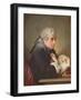 Giuseppe Baretti, 1745 (Oil on Canvas)-Pierre Subleyras-Framed Giclee Print