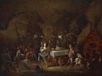 Galant Scene of Shepherds in an Imaginary Landscape-Giuseppe Bernardino Bison-Giclee Print