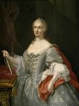 Maria Amalia of Saxony (1724?176), Queen of Naples-Giuseppe Bonito-Giclee Print