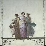 The Memorial Service of Antonio Canova (1757-1822) in the Hall of the Assumption-Giuseppe Borsato-Giclee Print