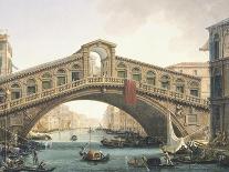 Entry of Napoleon I (1769-1821) into Venice, 1807-Giuseppe Borsato-Framed Giclee Print