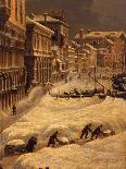 Venise sous la neige-Giuseppe Borsato-Giclee Print